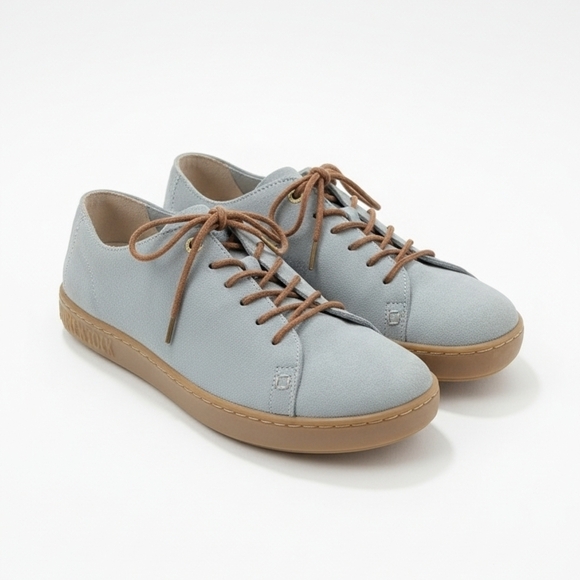 Birkenstock Shoes - EUC! Birkenstock BEND LOW Suede Sneakers | Elemental Blue Women's Size 10